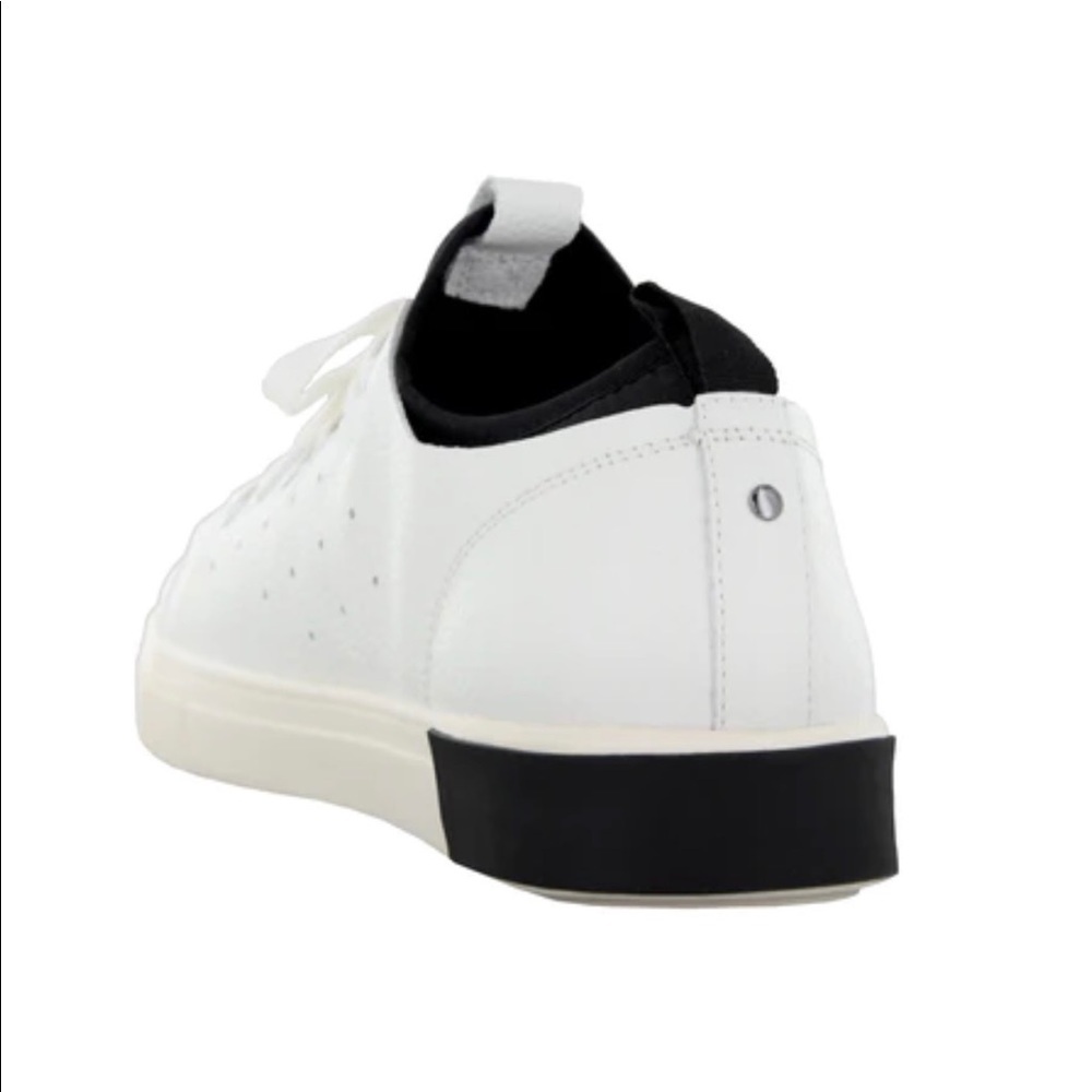 NOT 4 SALE Strauss + Ramm Lace Up White Tumble Mens Sneakers Size 10 - Picture 4 of 6
